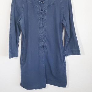 APC Chambray mini dress/ tunic long sleeve